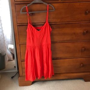 Express mini red dress